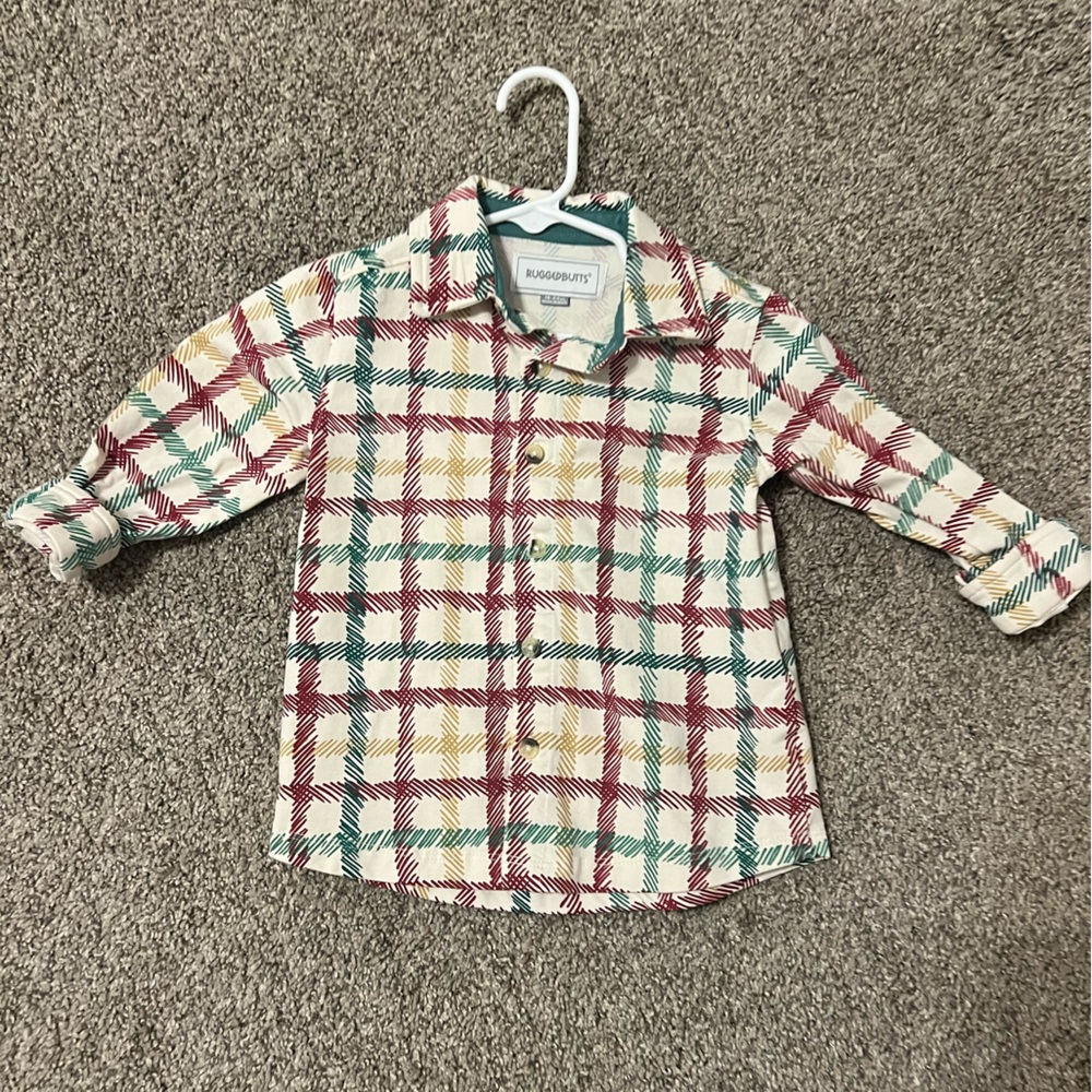 Rugged Butts button down shirt